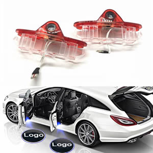 Factory Prices Car logo Welcome Light Led Car Door Light for Renault Samsung SM5 SM6 SM7 QM6 Espace Courtesy Lights