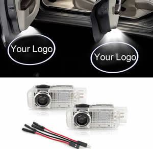 Factory Prices Wireless Car logo Welcome Light Shadow Projector Lamp Led Car Door Light for audi A5 C5 12V Car Lamp