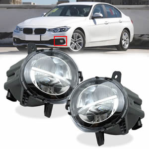 Flowing Dual Color White Amber Daytime Running Light for BMW 3 Series F35 2013-2015 Turn signal Light DRL