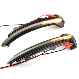 For Audi TT TTS MK3 TTRS R8 Dynamic Turn Signal LED Side Wing Rearview Mirror Indicator Blinker Sequential Light