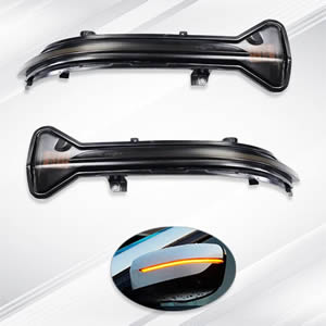 For BMW 5 6 7 Series G20 G30 G31 G32 G11 Dynamic Turn Signal LED Side Wing Rearview Mirror Indicator Blinker Sequential Light