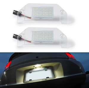 For Dodge Dart Challenger Avenger Charger Magnum for Chrysler 200 300 LED License Plate Light Number Plate Lamp Led Car Light