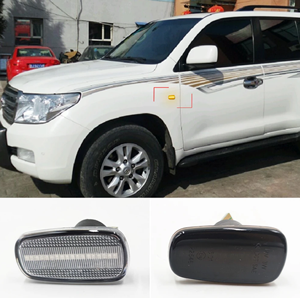 For Lexus IS200 IS300 LS430 Toyota RAV4 Prius Kluger Crown Wish Altezza Dynamic LED Dynamic Turn Signal Light Side Marker Lamp