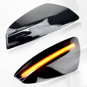 For Mercedes Benz W204 S204 Viano Vito W639 Dynamic Turn Signal LED Side Wing Rearview Mirror Indicator Blinker Sequential Light