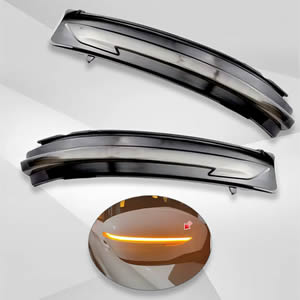 For Nissan X-Trail T32 Rogue Qashqai J11 Murano Z52 Juke Navara LED Dynamic Turn Signal Light Side Mirror Indicator