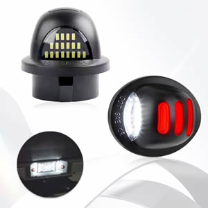 For ford F150 F250 Super Duty explorer Expedition Ranger Led License Plate Light Car Truck Accessories Led Light