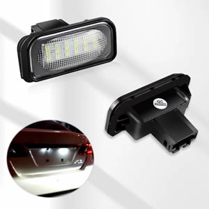 High Power 12v 6500k  LED License Plate Light for BENZ W203 4D Sedan Accessories Auto Led Light for Car Led Lamp for Car