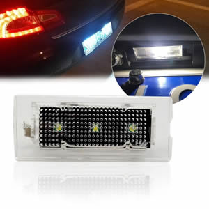 High Power 3SMD Led License Plate Light 7000k White No Error Led Number License Plate Light for BMW X3 E83 X5 E53
