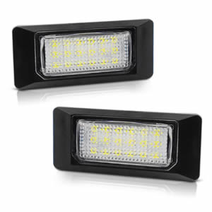High Quality Led License Plate Light for Seat alhambra Ibiza for Skoda Superb Octavia Rapid Led Number Plate Lights