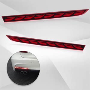 High Quality Wholesale Car LED Rear Bumper Brake Light Turn Signal Light Led Warning Lamp for BMW 3 Series 2016 2017 2018