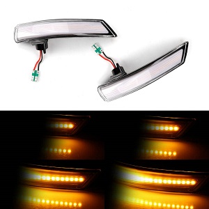 Hight Quality Car Parts Side Mirror With Dynamic Led Turn Signal Light for Ford Focus Mk2 Mk3 for Mondeo Mk4 Mirror Side Lamp