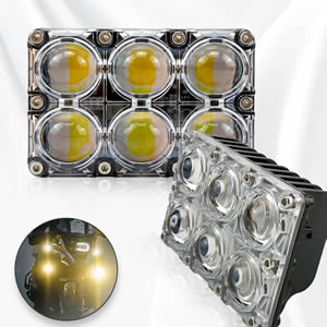 Hot Sell Waterproof Tractor Truck 12V 20W Work Light Flood Beam Spot Beam Led Lamp Truck Headlight Work Light