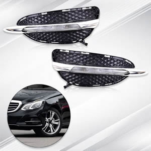 LED DRL Daytime Running Light Fog Driving Lamp for Mercedes Benz E Class W212 E180 E200 E260 E320 E400 2014 2015 Auto Parts