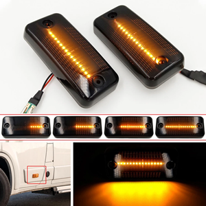 LED Dynamic Side Marker Lamps Fender Blinker Signal Light for Renault Stralis Citroen Jumper Relay Peugeot Boxer Fiat Ducato