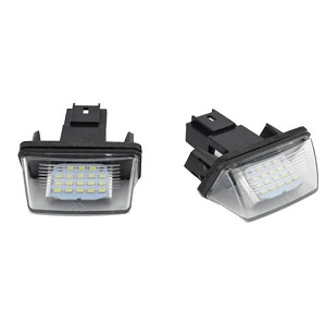 LED License Number Plate Light Lamp for Citroen BERLINGO M49 M59  SAXO XSARA Picasso