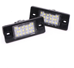 LED License Plate Lamp Lights for Porsche for Touareg Tiguan  Golf 5 Passat