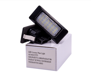 LED License Plate Light Lamp for VW Golf 6 Passat B6 B7 Polo Sedan Jetta MK6 Touran Touareg