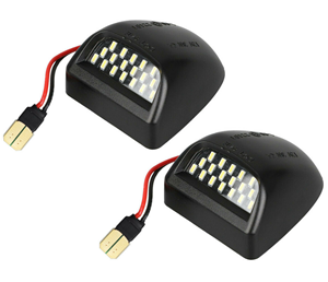 LED License Plate Light Number Lamp for Chevy Suburban Tahoe GMC Sierra 1500 2500 3500