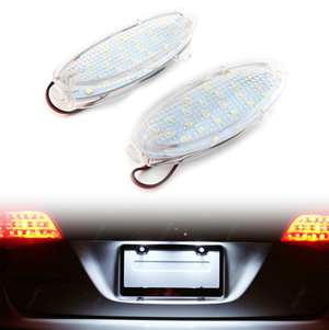 LED License Plate Lights Lamps for Opel Astra F  Hatchback Convertible Corsa a B Vectra B
