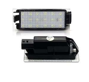 LED License Plate Lights for Renault Koleos Kadjar HA HL Laguna MK2 MK3 Master MK2 MK3