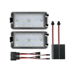 LED License Plate Lights for SEAT AlTEA  AROSE Ibiza Cordoba Leon Toledo II Toledo III Strong Canbus License Number Lamp