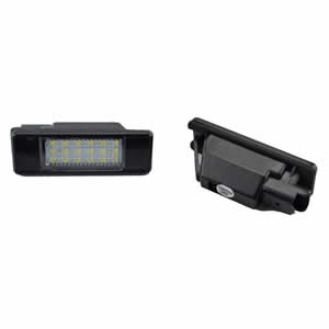 LED Number License Plate Light for Citroen Berlingo Estate Van C2 C3 C4 C5 C6 C8 Led Lamp