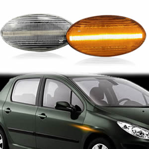 LED Side Marker Light Repeater Lamp for Peugeot 206 107 307 407 Partner Citroen Expert Citroen Berlingo Xsara Elysee Jumpy C3 C5