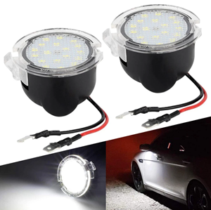 LED Side Mirror Puddle Lights for FORD Led Lights for Ford F150 Fusion Gen Flex SEL Everest Expedition