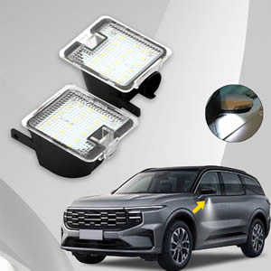 LED Side Under Mirror Light for Ford Focus MK3.5  Kuga Escape C-Max LED Under Mirror Puddle Lamp