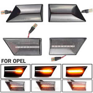 Led Dynamic Side Marker Turn Signal Light for Opel Vectra C Signum 2002-2008 Repeater Signal Light