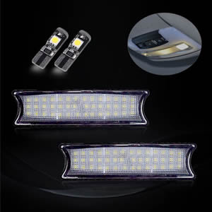 Led Interior Dome Roof Map LED Light Kit Canbus No Error for BMW E46 3 Series 330ci 325i M3 1998-2005 White Reading Lamp