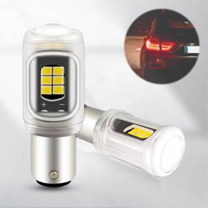 Led Lamp for Car 1157 BAY15D P21/5W 3030 LED Reversing Light Bulb Turn Signal Lamp Led Brake Lights Bulbs Accessories Auto
