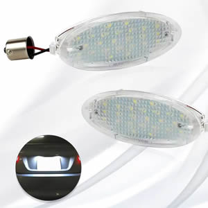 Led License Plate Lights Number Lamps for Opel Vectra B Hatchback Agila a  Astra Classic Tigra a