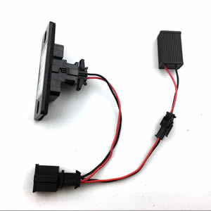 Licence Plate Light Lamp for VW Touareg Bora Golf 4 5 Passat Tiguan License Number Tag Light for Porsche