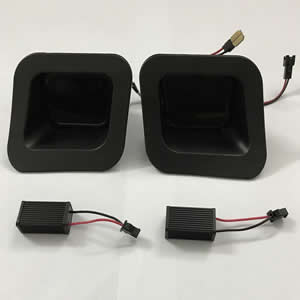 Newest Product E-mark Approval Smoked Lens for Dodge Ram 1500 LED License Plate Lamp