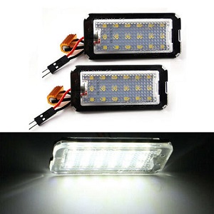 No Error Led License Plate Lamp Canbus for Fiat 500 Fiat 500c Error Free Led License Plate Lights
