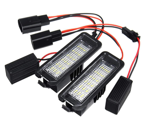 OE 1K8943021 LED License Plate Light for VW Golf 6 VI 5 V GTI MK4 MK5 MK6 Eos Lupo Scirocco Seat Leon Altea