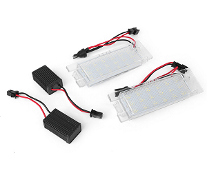 OE 6223506 9164143 6223508 LED License Number Plate Lamp for  Vauxhall Zafira B Astra H Corsa D Insignia