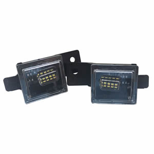 OE GM2875100 LED License Plate Lights Car LED Tag Light for Chevy 2014-2018 Silverado GMC Sierra Canyon
