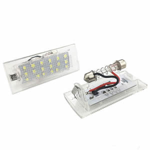 Replacement 18SMD LED License Plate Lamps for BMW X3 E83 BJ 2003-2010 for BMW X5 E53 BJ 1999-2006