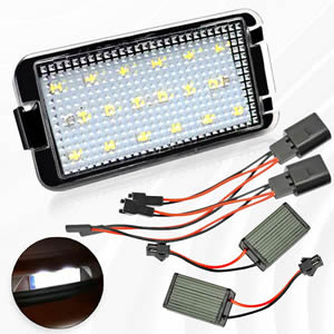 Super Bright Car Lights LED License Plate Light for SEAT AlTEA AROSE Ibiza Cordoba Led Number Plate Lamp