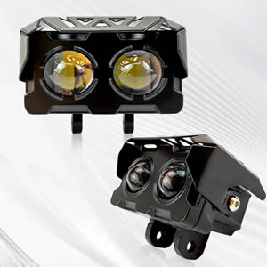 Super Bright Fog Light Motorcycle Led Work Light 12v White Led Headlight for Motorcycle OffRoad Truck Tractor Boat