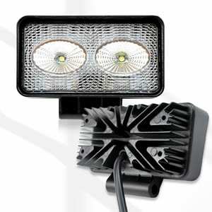 Super Bright Waterproof Tractor Truck 12V 20W Work Light Flood Beam Spot Beam Led Lamp Truck Headlight Work Light