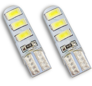 T10 194 168 W5W 5630 Car LED Interior Bulbs Error Free Side Wedge Light Led Light for Car T10 Canbus Accessories Auto