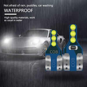 T10  W5W COB LED Car Bulbs License Plate Light Wedge Parking Light Side Door Bulb Led Light for Car Accessories Auto