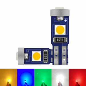 T5 3030 Led Bulb Car Interior Lights Dashboard Warming Indicator Wedge Auto Instrument Lamp Led Lamp for Car Accessories Auto