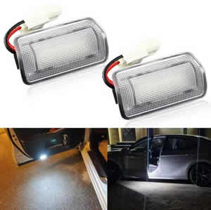 Waterproof White LED License Plate Light for Lexus IS200T IS250 IS350 IS300 ES300H ES350 for toyota Camry Number Plate Lamp