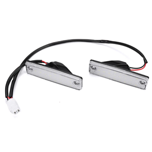 Waterproof White LED License Plate Light for 1996-2020 Toyota 4Runner Sequoia Number Plate Lamp