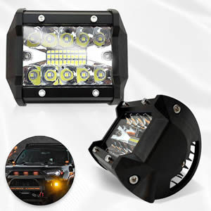 Wholesale New High Power DC10-36V Driving Beam Dual Row Waterproof Car LED Light Bar Offroad 4x4 for Trucks Led Work Light