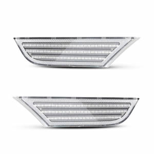 12V 2pcs Front Bumper Mounted LED Side Marker Lights for Honda Odyssey Durable Use Long Life Span